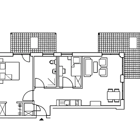 Strandresidenz Vogelflug Meerblick